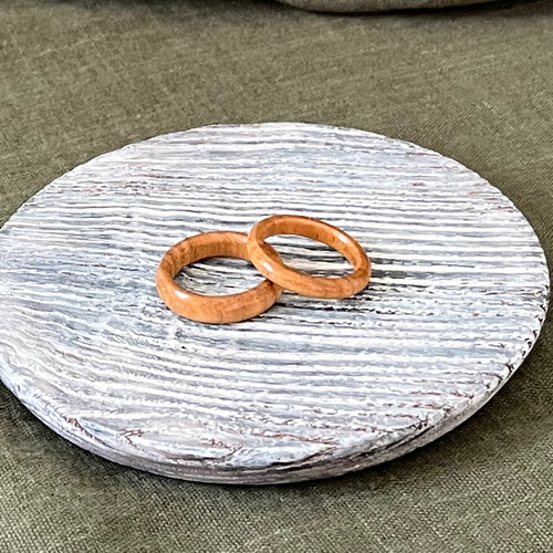 山桜の木の指輪（3.3～10.0mm） 指輪・リング 木の指輪職人 kodama