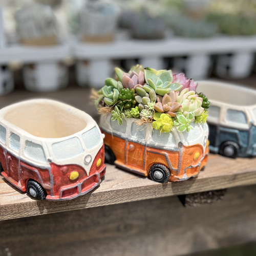 ☆多肉植物そのまま飾れる☆レトロスクーターピンク ☆多肉植物そのまま飾れる☆レトロスクーターピンク