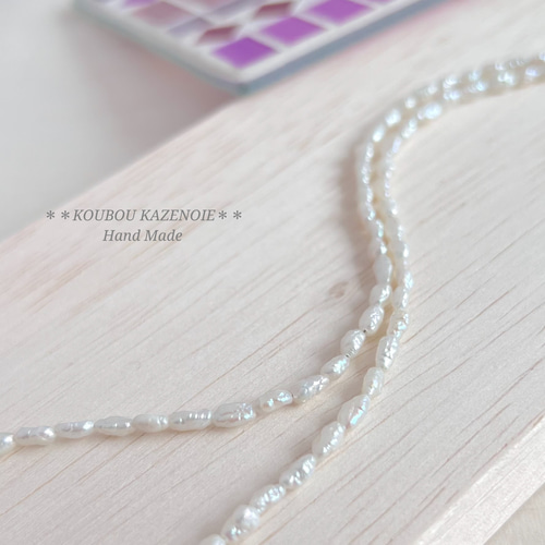 希少バロックパール◇silver925◇淡水ベビーパール ネックレス 希少バロックパール◇silver925◇淡水ベビーパール ネックレス