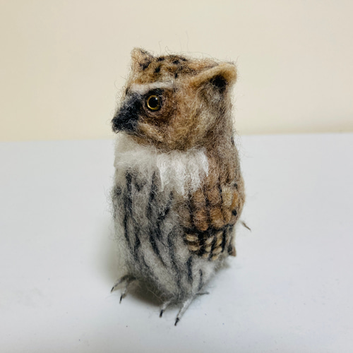 羊毛フェルト シマフクロウ 羊毛フェルト kanken 通販 17839491 羊毛フェルト シマフクロウ 羊毛フェルト kanken 通販 17839491