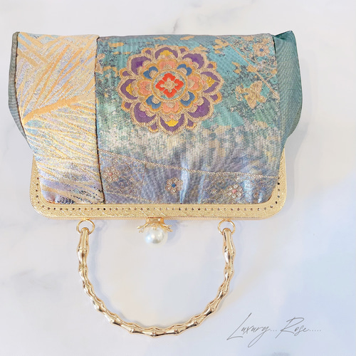 1点限定品！5種のパッチワーク♡宝石箱の様な幻想的な箔の煌めき人気の 