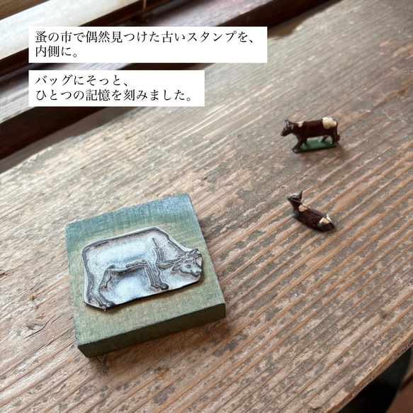 秋の差し色。本革 パラシュートバッグ／オレンジ｜ミリタリールーツ×くったりレザーの相棒 7枚目の画像