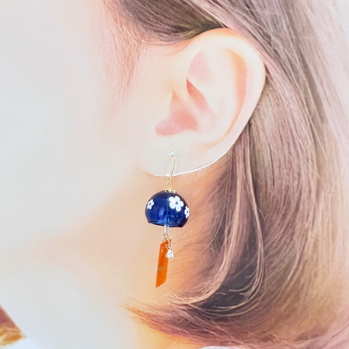 Maruzu様 リクエスト 9点 おまとめ商品 ハンドメイドピアス イヤリング guridrops】しずくピアス／イヤリング(M)Lime Green | ぐり工房