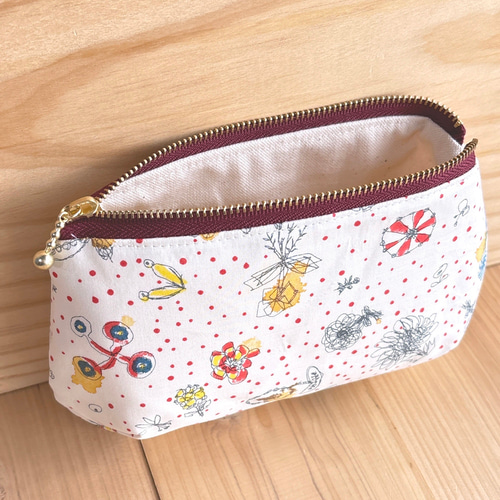 ろみお ④ポーチ LIVEWORK☆SOM SOM MESH BLOCK POUCH Lサイズ (LIVEWORK/ポーチ