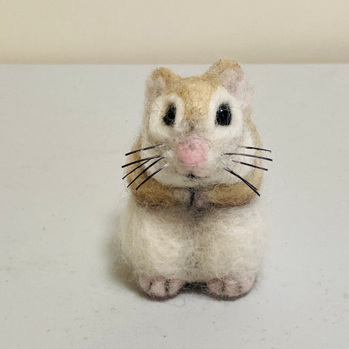 羊毛フェルト エゾモモンガ 羊毛フェルト kanken 通販 17840988