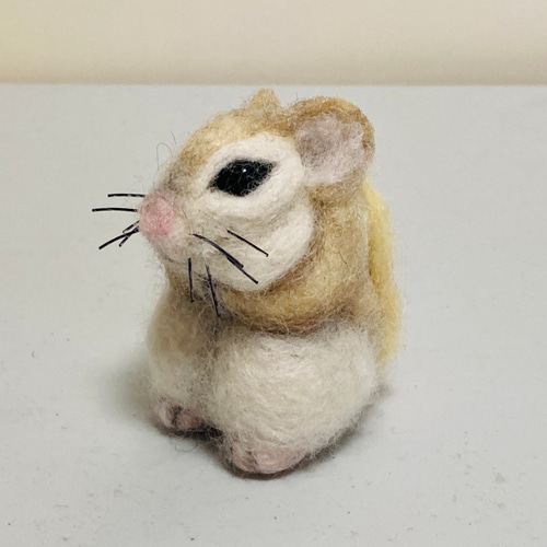 羊毛フェルト エゾモモンガ 羊毛フェルト kanken 通販 17840988
