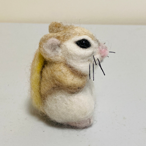 羊毛フェルト エゾモモンガ 羊毛フェルト kanken 通販 17840988