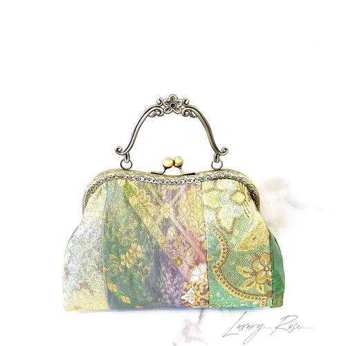 1点限定品！5種のパッチワーク♡2種類の佐賀錦を中心に幻想的な箔の 