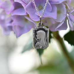 50s フランスヴィンテージメダイ 聖母マリア様 ネックレス ネックレス