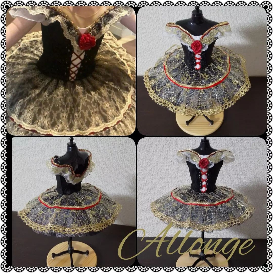 アトリエアロンジェ　 バレエ衣装　ミニチュアオーダーメイド