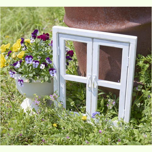 エイジングアンティーク調 ダメージ加工 フェイク窓ウィンドウ 窓枠