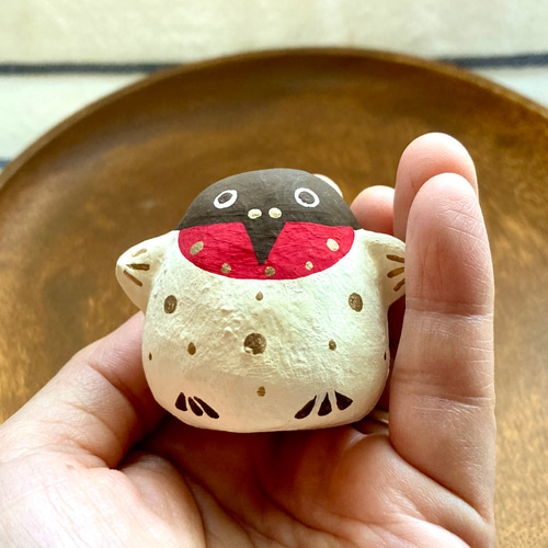 鷽(うそ)鳥で厄をリセット☆可愛い鷽鳥ちゃん① その他置物 シッポ堂