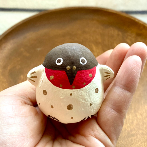 鷽(うそ)鳥で厄をリセット☆可愛い鷽鳥ちゃん① その他置物 シッポ堂