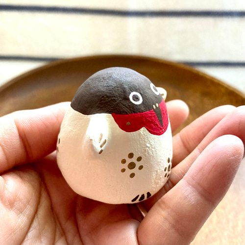 鷽(うそ)鳥で厄をリセット☆可愛い鷽鳥ちゃん② その他置物 シッポ堂