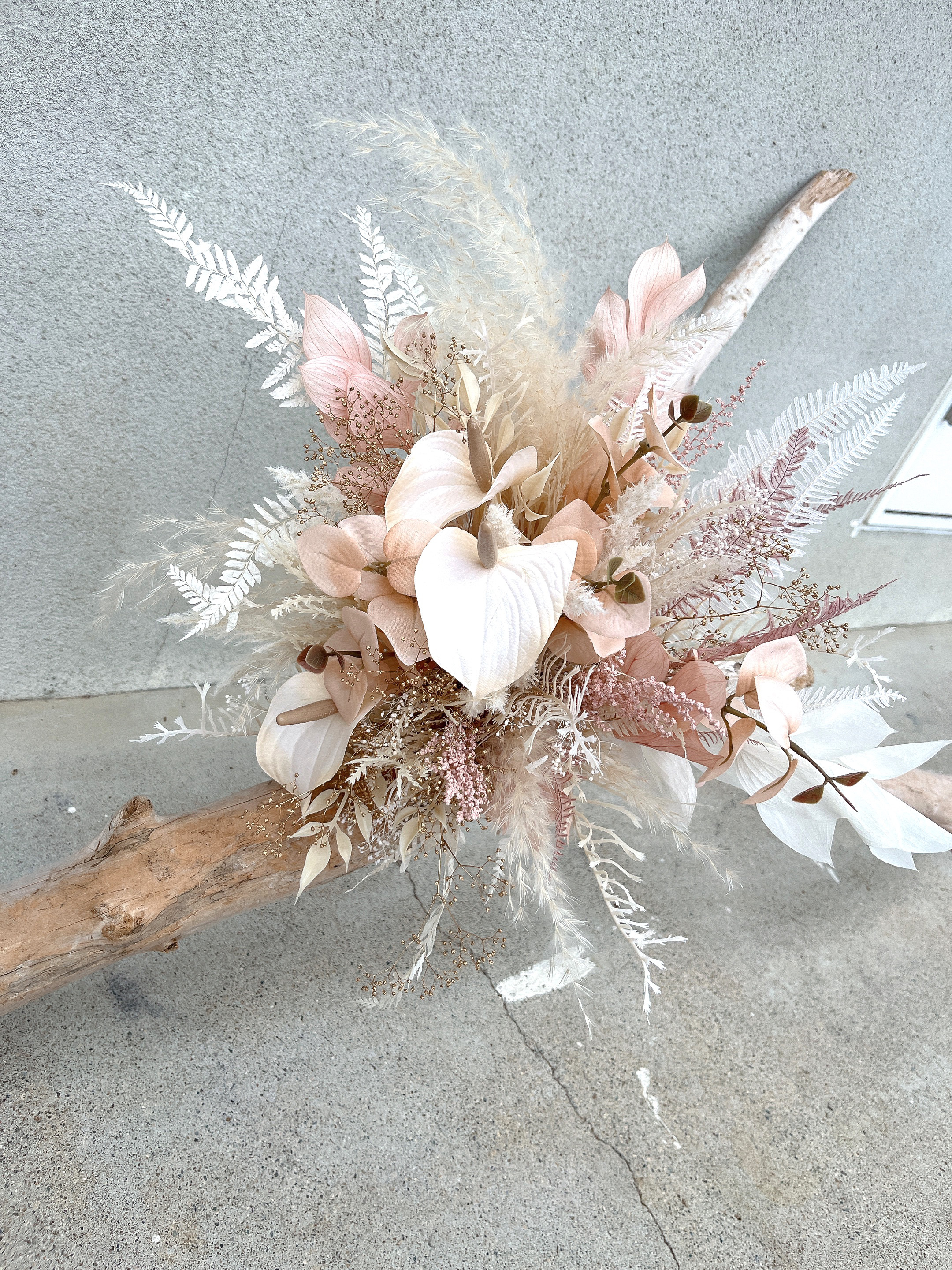 ふわふわアンスリウムブーケ