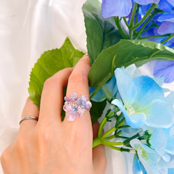 紫陽花(あじさい) 指輪・リング の人気通販|Creema(クリーマ 紫陽花(あじさい) 指輪・リング の人気通販|Creema(クリーマ