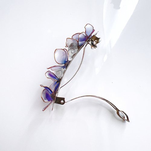 紫陽花 バレッタ h4001 バレッタ Cuore☆年末年始のお知らせあり 通販