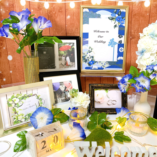 ウェルカムスペース まとめ売り 結婚式 装飾 セット 受付 - メルカリ