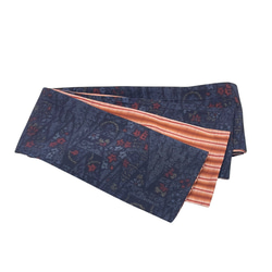 No.1313正絹紬　半幅帯兵児帯☆ハンドメイド No.1313正絹紬 半幅帯兵児帯☆ハンドメイド No.1831大島紬正絹 半幅帯☆