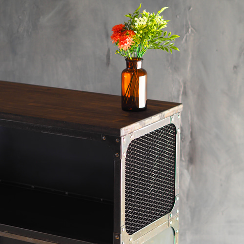 キッチンラック/ワインキャビネット/棚 /レコードラック/シェルフ