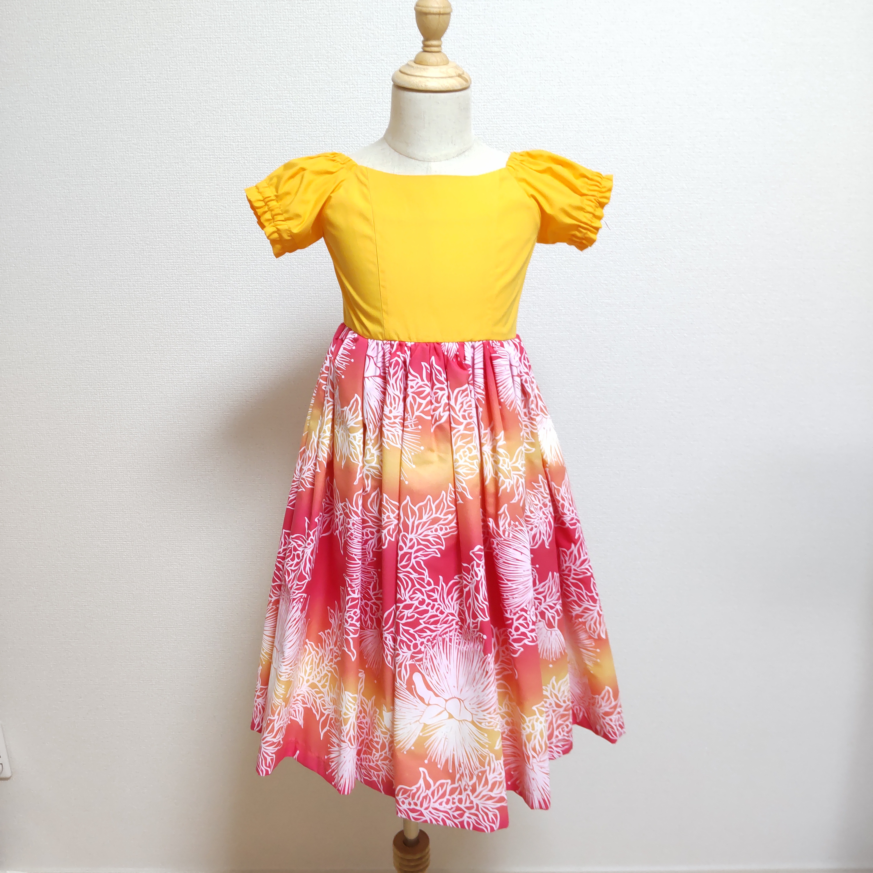 ケイキレフア柄フラドレス