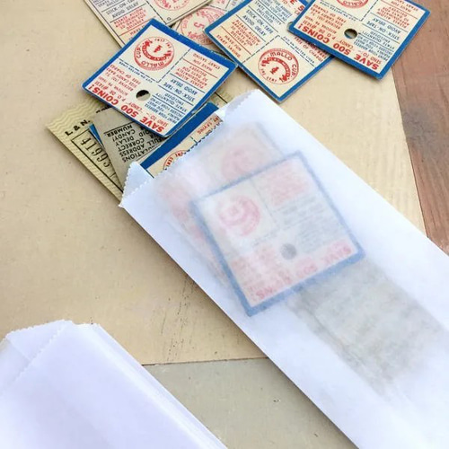 アメリカ USPS 郵便局 グラシン紙 封筒 20枚 未使用 郵便