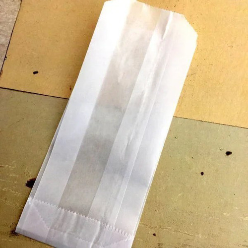 192・A-1086 usa マチ付 グラシン袋 20枚 平袋 グラシン