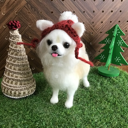 シーズー（お座りポーズ） 羊毛フェルト コーギー大好きママ
