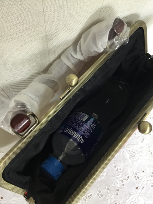 花ぷらら・ハンドメイド・リメイク・帯・カバン・がま口バック・木の