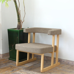 モンキーポッド スツール 椅子 木製 ダイニング 無垢材 1本彫り 腰掛