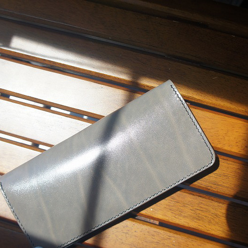 セール【送料無料】ルガトショルダーのロングウォレット【ライトグレー】 セール 【送料無料】ルガトショルダーのロングウォレット【ライト