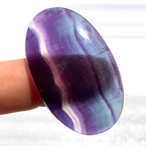 フローライト[207] 40x25mm 56Cts ルース ／天然石 ／ カボション