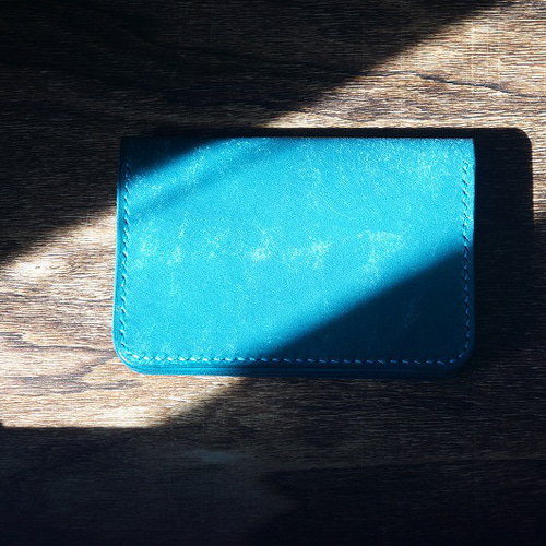 送料無料】マヤベリーのミニトラッカーウォレット【ターコイズ】
