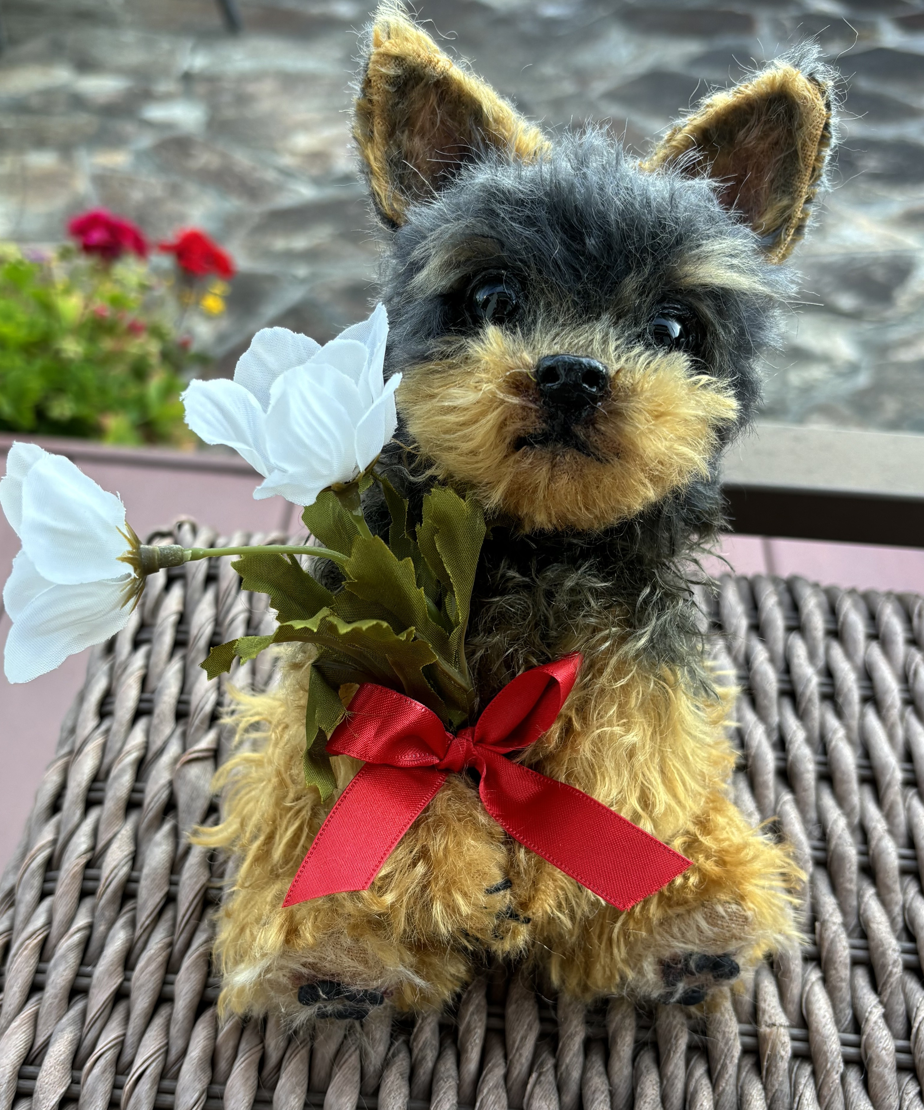 テディベアスタイル】ヨークシャテリア ぬいぐるみ teddy