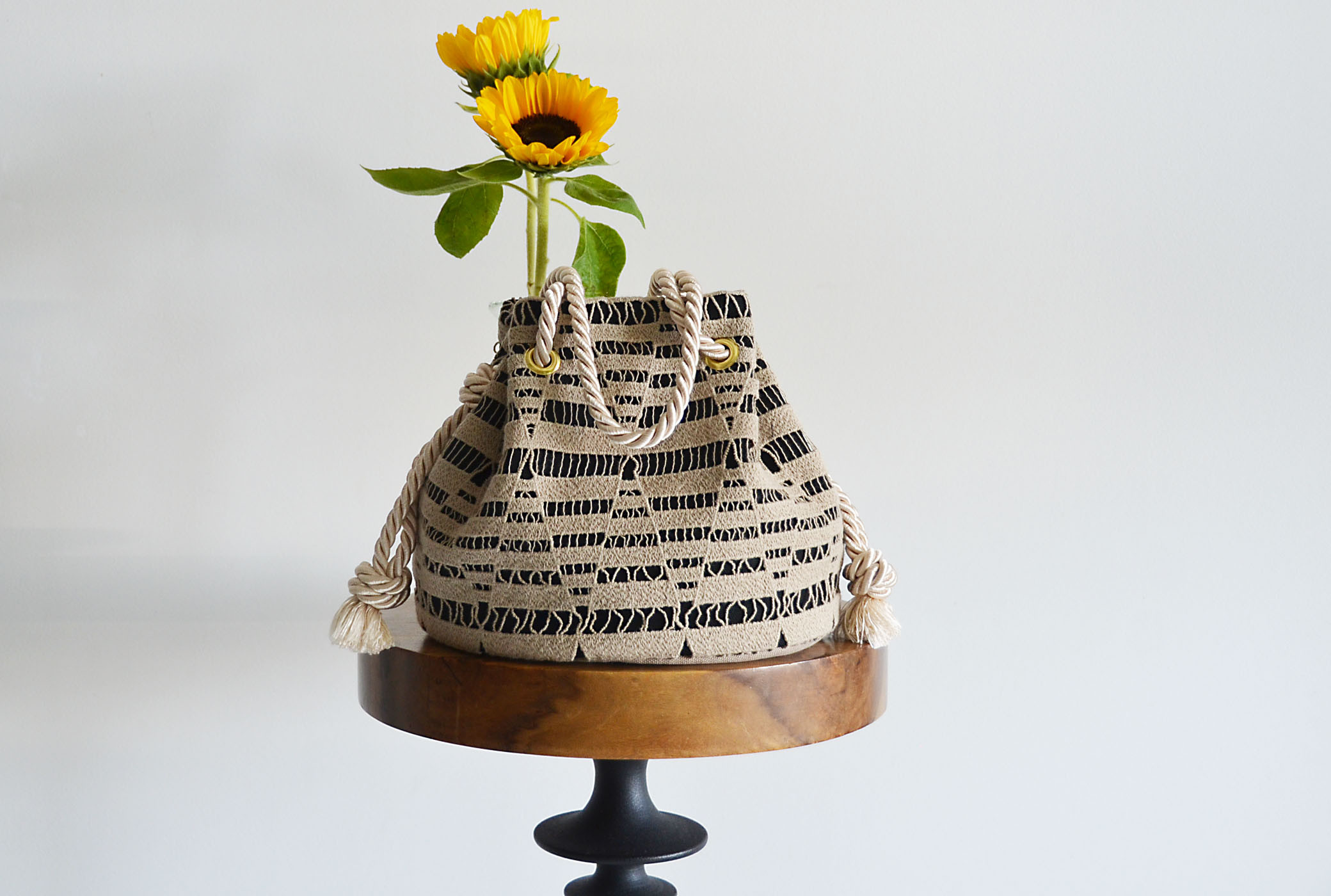 数量限定 ダイヤモンドレース 2way マリンバッグ　トープ