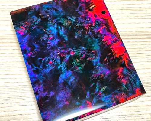 スタビライズドウッド バール材 瘤材A5172 木材・板 Mizuki 通販