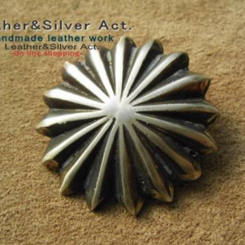 アポロコンチョ大 シルバーコンチョ インディアンジュエリー シルバー