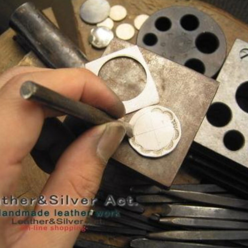 アポロコンチョ大 シルバーコンチョ インディアンジュエリー シルバー