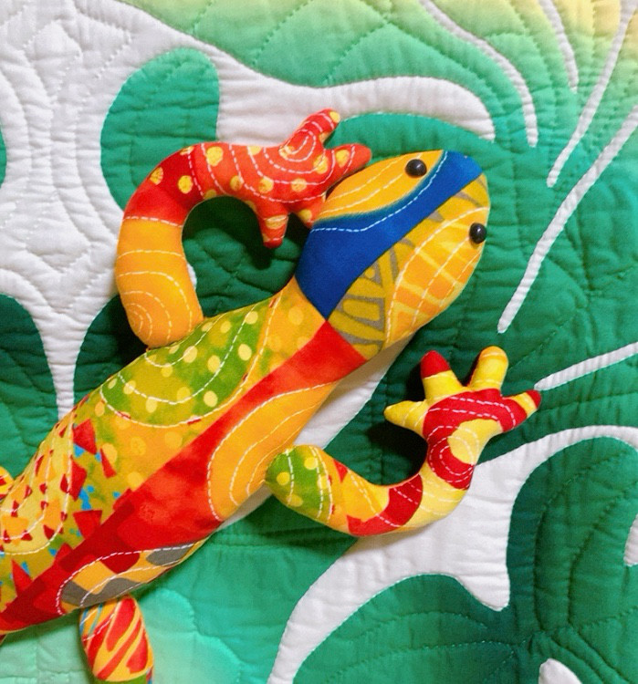 一点物！creema限定ハワイアンゲッコー　ぬいぐるみ