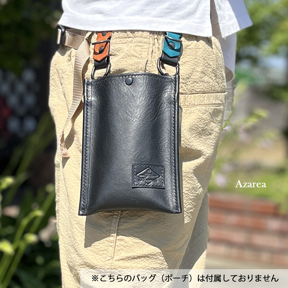 【オーダーカラー15色】あったら便利なレザーベルトクリップ・ベルトフック・クリップキーホルダー・カラビナ 3枚目の画像