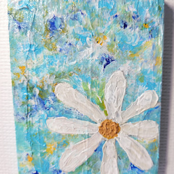 原画＞たんぽぽ インテリアアート 絵画 アクリル 絵画