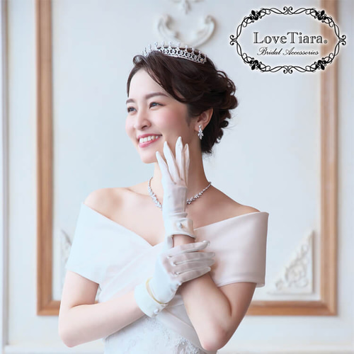 サテンショートグローブ【クラシック】SG-37|結婚式 挙式