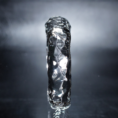 ガラスの氷 Clear Glass Bangle 【YASUDA GLASS】 バングル・リスト