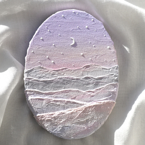 原画】甘い星空 Sweet starry sky｜キャンバス テクスチャーアート _7