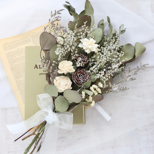 New！】シックなウェディングブーケ フォトウェディング 前撮り