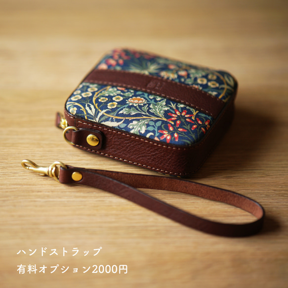 moda 面料草莓小偷圖案迷你小袋 第9張的照片