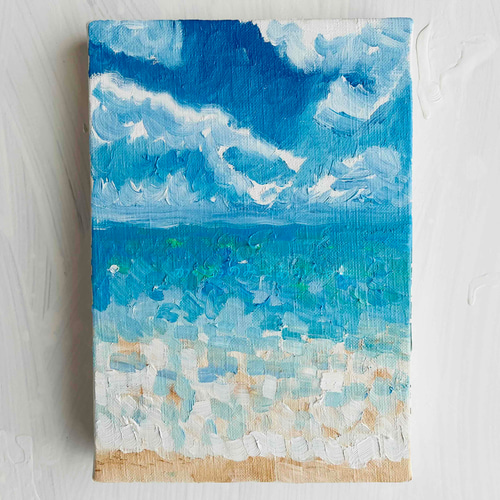 16×23㎝「桜並木」油彩・原画・サムホール 16×23㎝「桜並木」油彩・原画・サムホール gallery-uchida_y1
