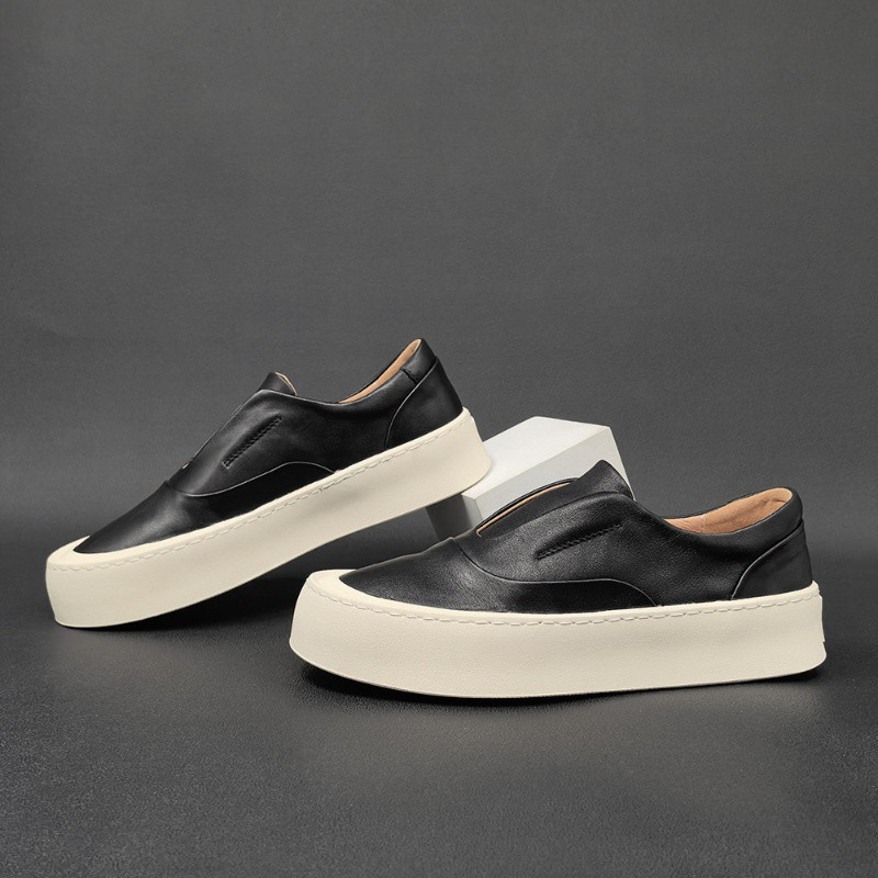 牛革のハイエンドでスタイリッシュな男性靴カジュアル・ファストシューズ W403