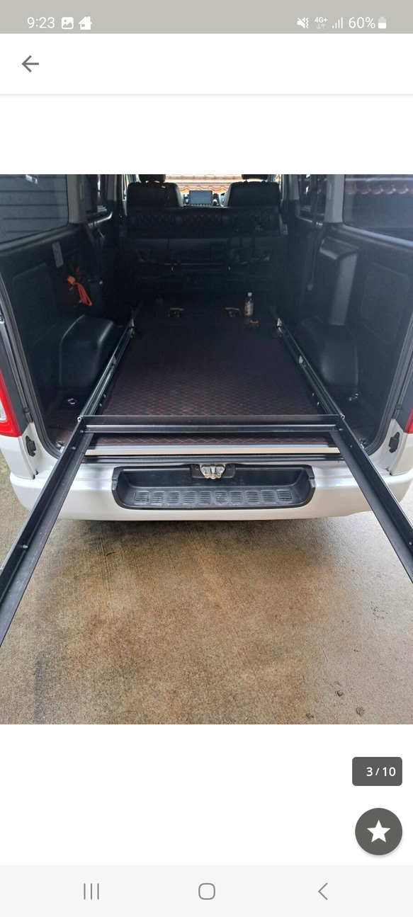 ハイエース　スライドフロア枠キット 