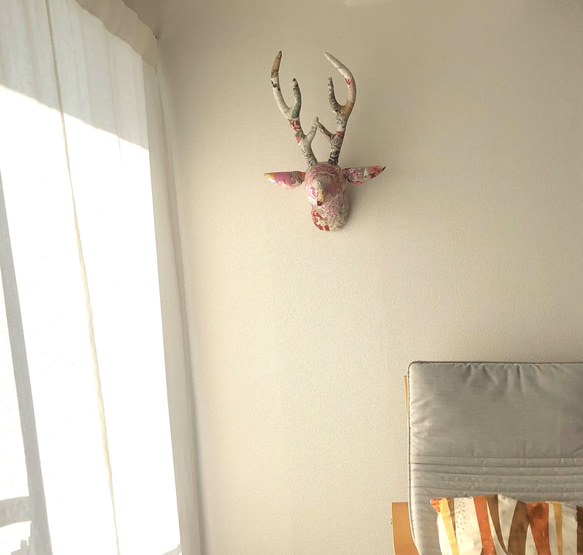 deer my friend | ディア・マイ・フレンド（トワルドジュイ、鹿の壁飾り） 6枚目の画像